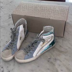 GOLDEN GOOSE HIGH TOP SHOES